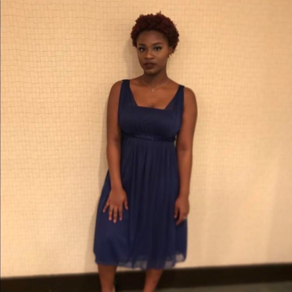 Blue Evening Dress
